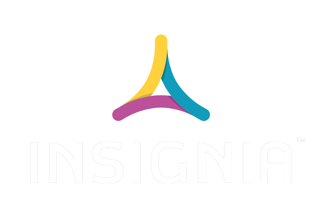 Insignia Logo Invert - Stacked