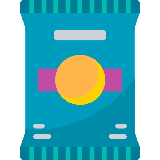 Snack bag icon