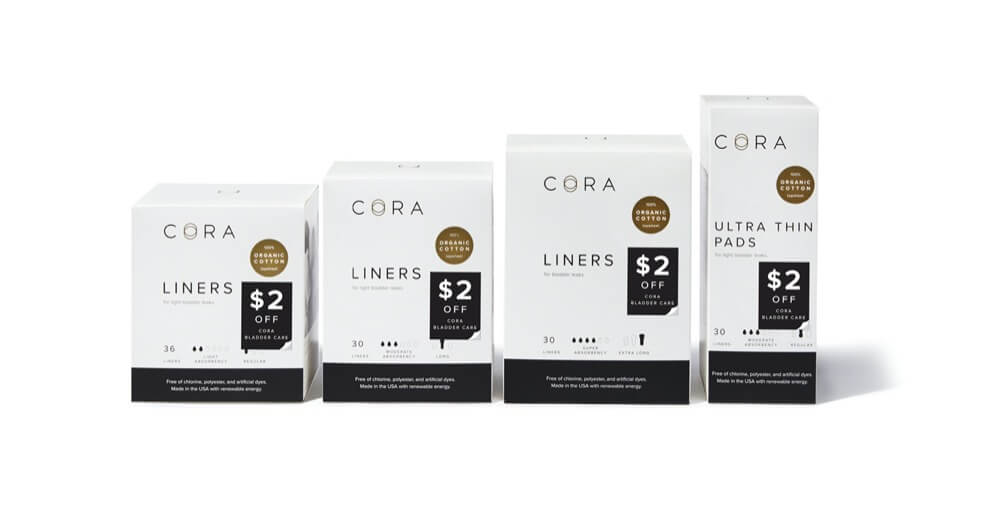 Cora promo packaging options